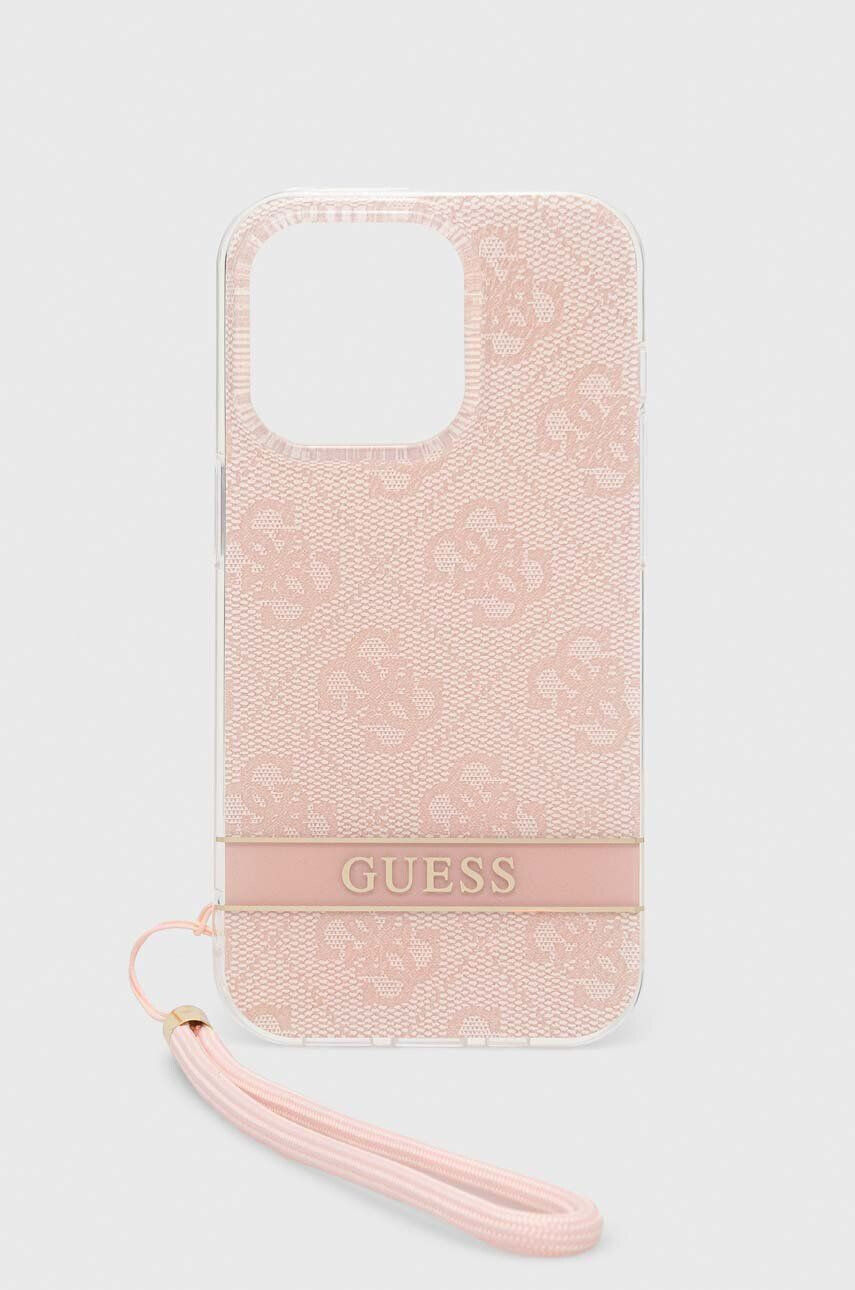 Guess Кейс за телефон iPhone 14 Pro 61" - Pepit.bg