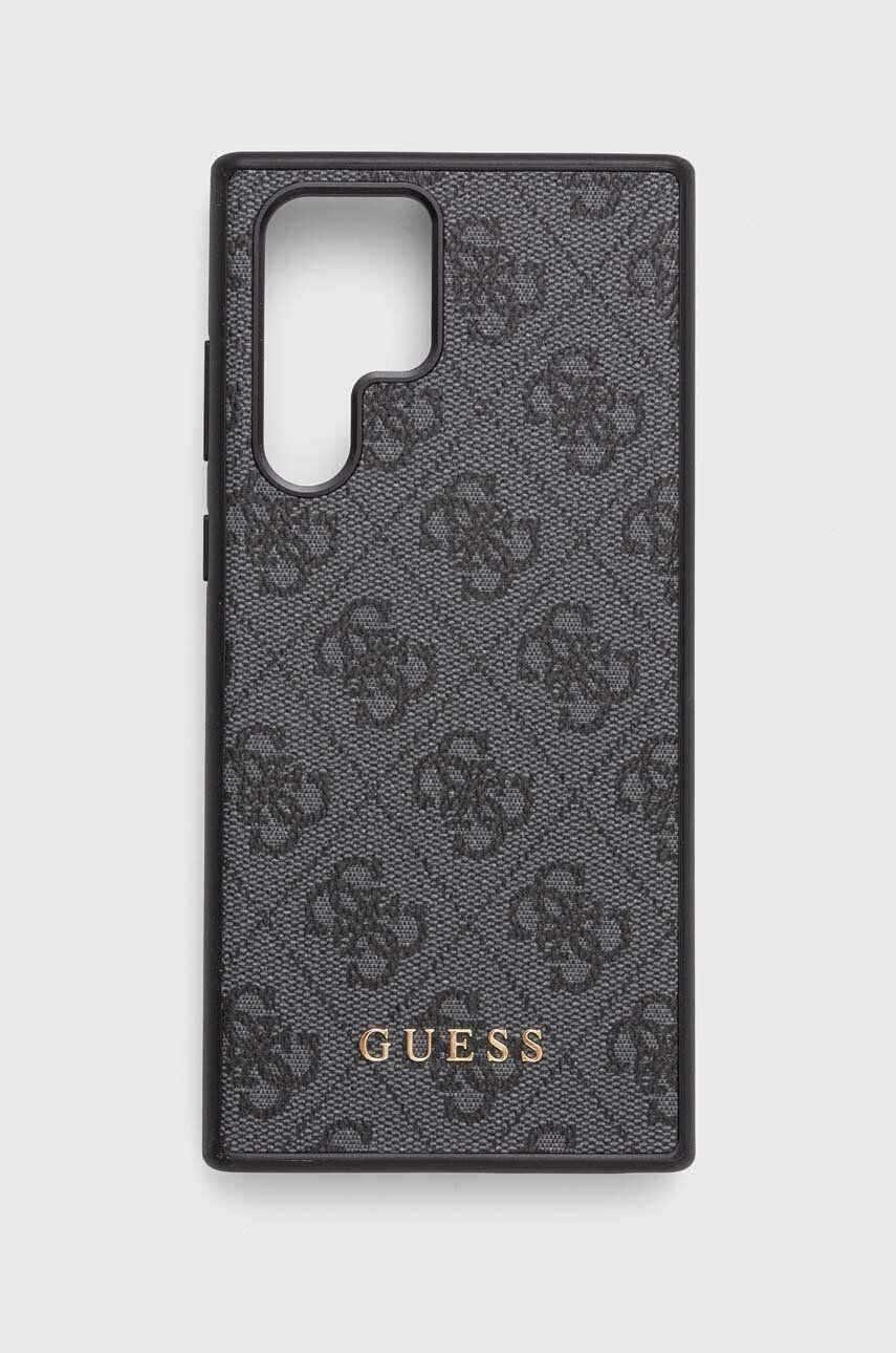 Guess Кейс за телефон S22 Ultra S908 в сиво - Pepit.bg