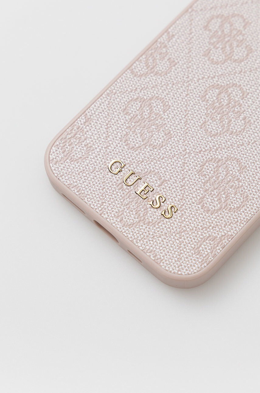 Guess Кейс за телефон Iphone 12 / 12 Pro 61'' в розово - Pepit.bg