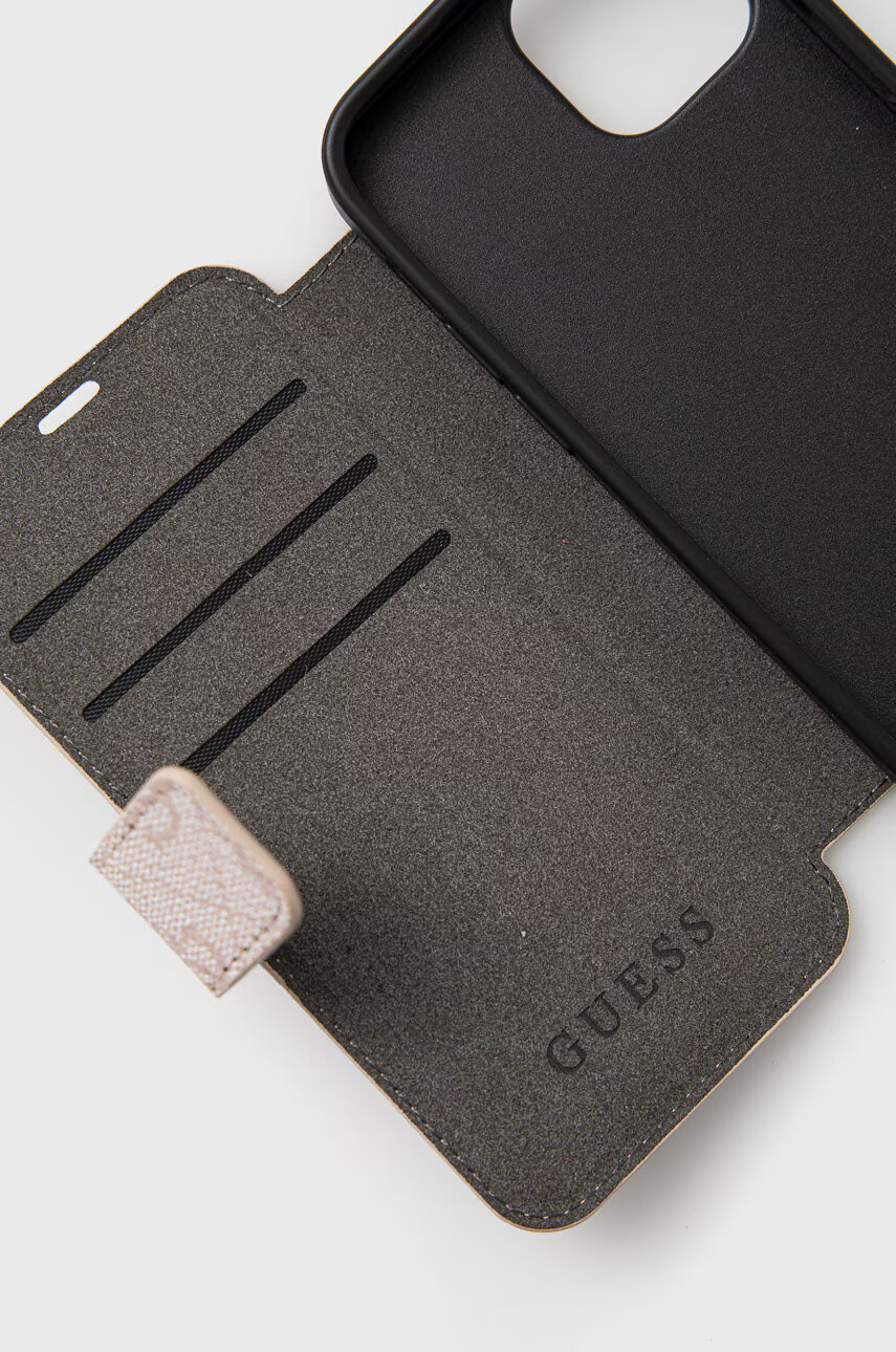 Guess Кейс за телефон iPhone 13 Mini в розово - Pepit.bg
