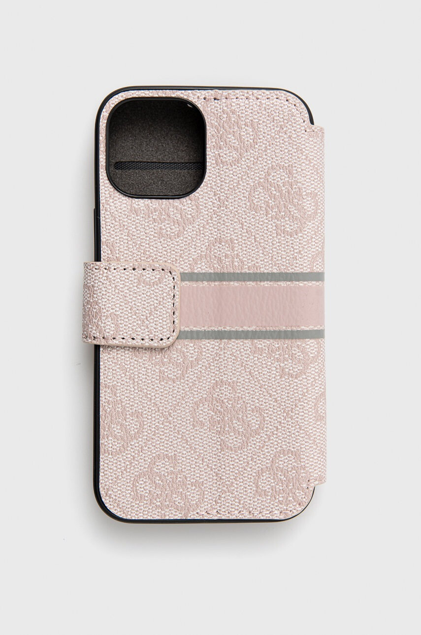 Guess Кейс за телефон iPhone 13 Mini в розово - Pepit.bg
