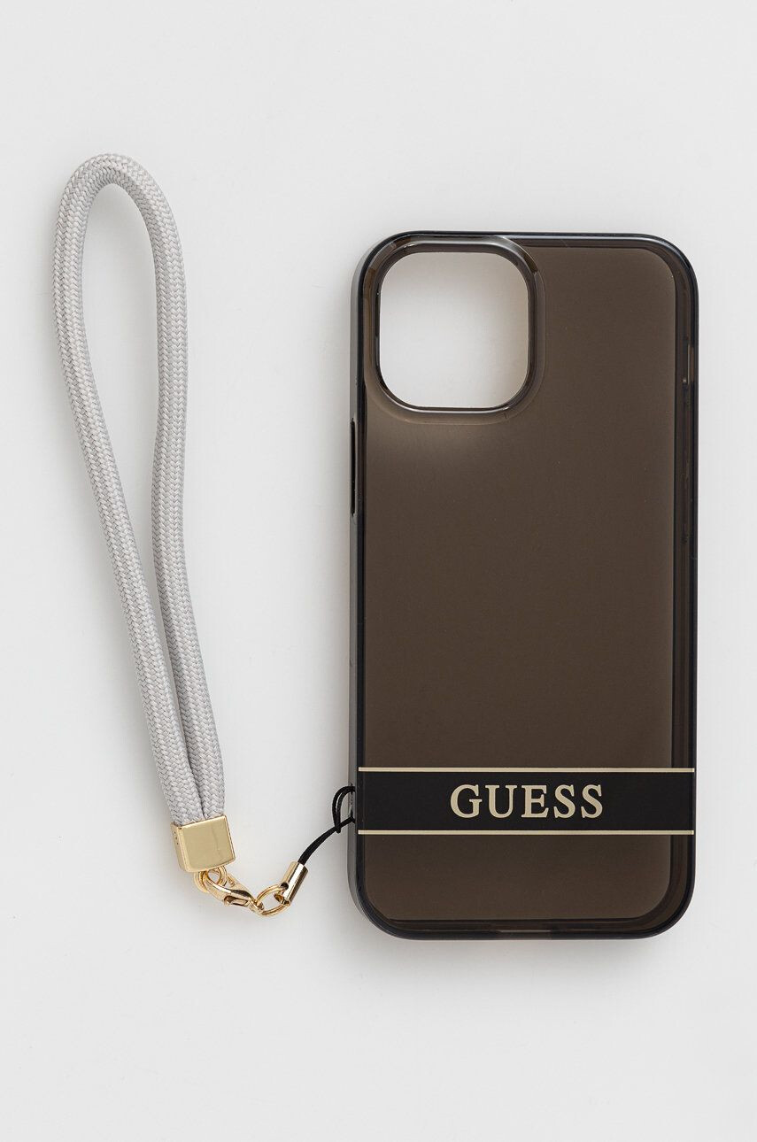 Guess Кейс за телефон Iphone 13 Mini 54'' в черно - Pepit.bg