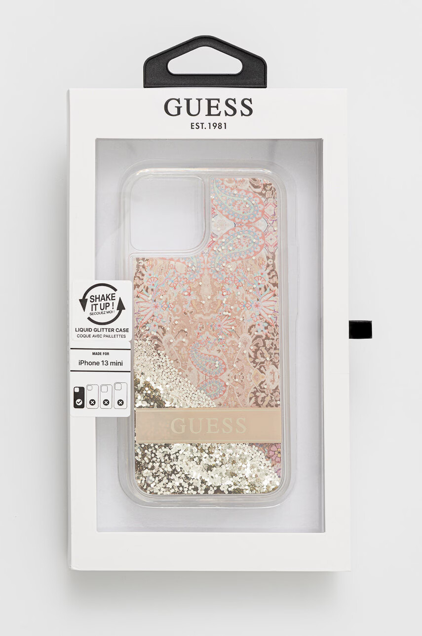 Guess Кейс за телефон Iphone 13 Mini 54 в златисто - Pepit.bg