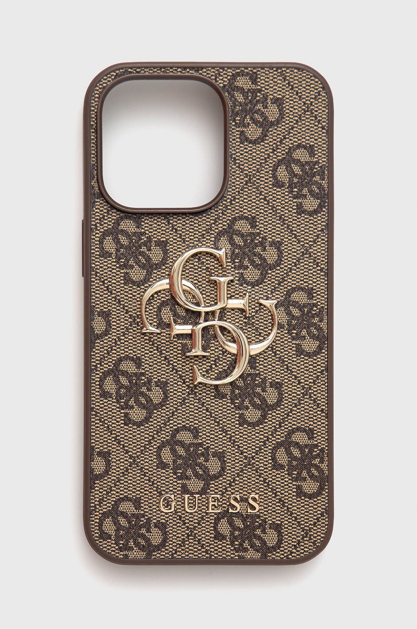 Guess Кейс за телефон Iphone 13 Pro / 13 61 в кафяво - Pepit.bg