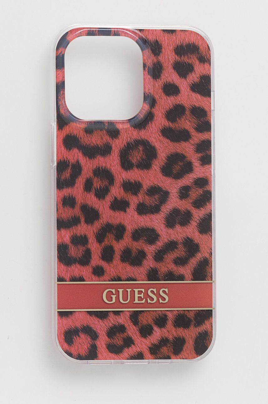 Guess Кейс за телефон Iphone 13 Pro / 13 61'' в червено - Pepit.bg