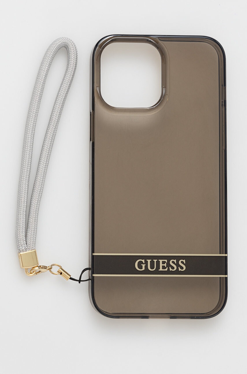 Guess Кейс за телефон Iphone 13 Pro Max 67'' в черно - Pepit.bg