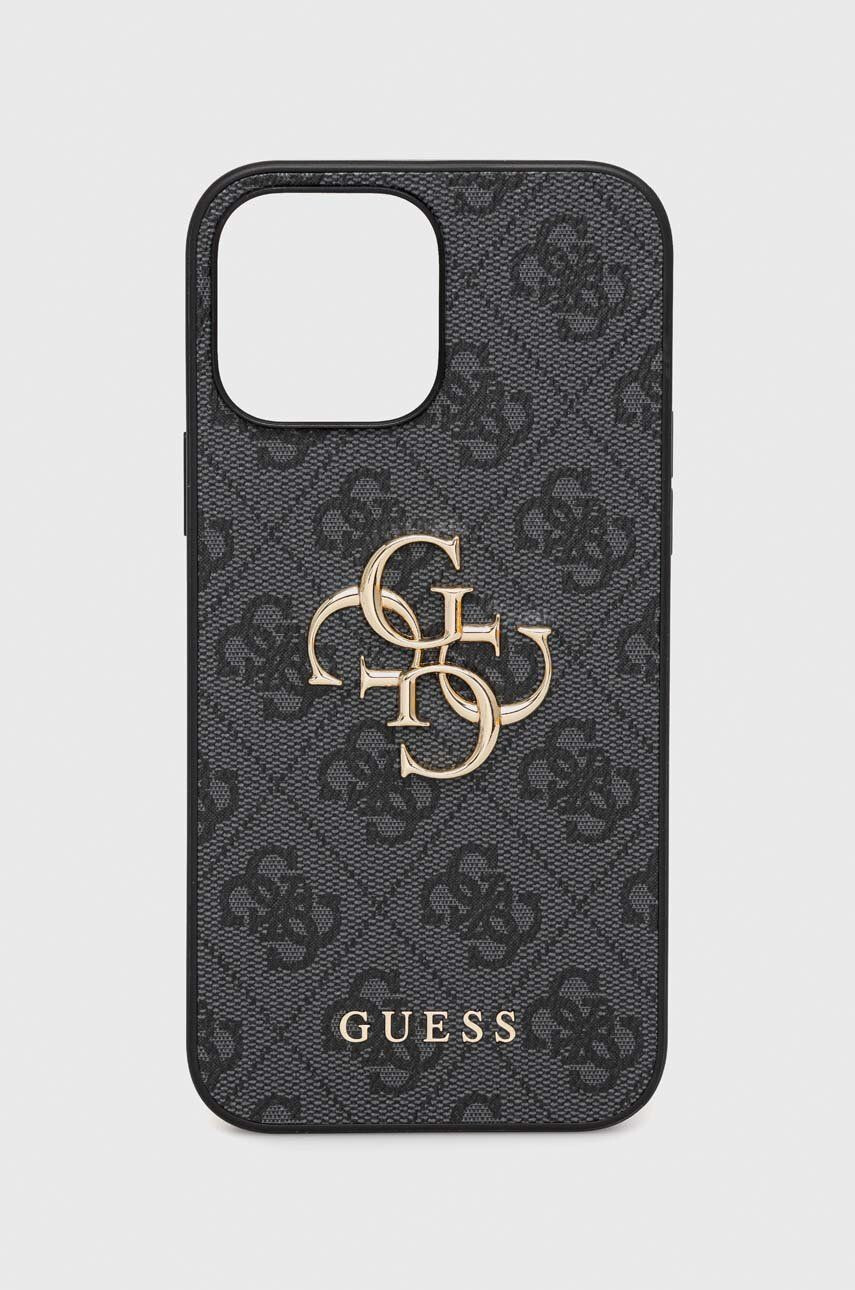 Guess Кейс за телефон Iphone 13 Pro Max 67" в сиво - Pepit.bg