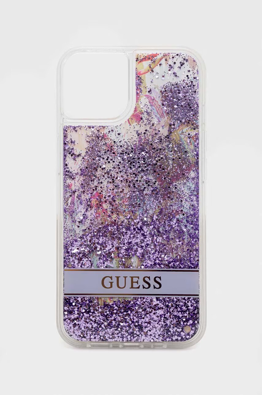 Guess Кейс за телефон Iphone 14 61" в лилаво - Pepit.bg