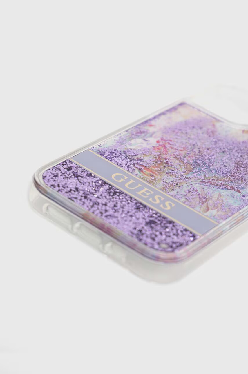 Guess Кейс за телефон Iphone 14 61" в лилаво - Pepit.bg