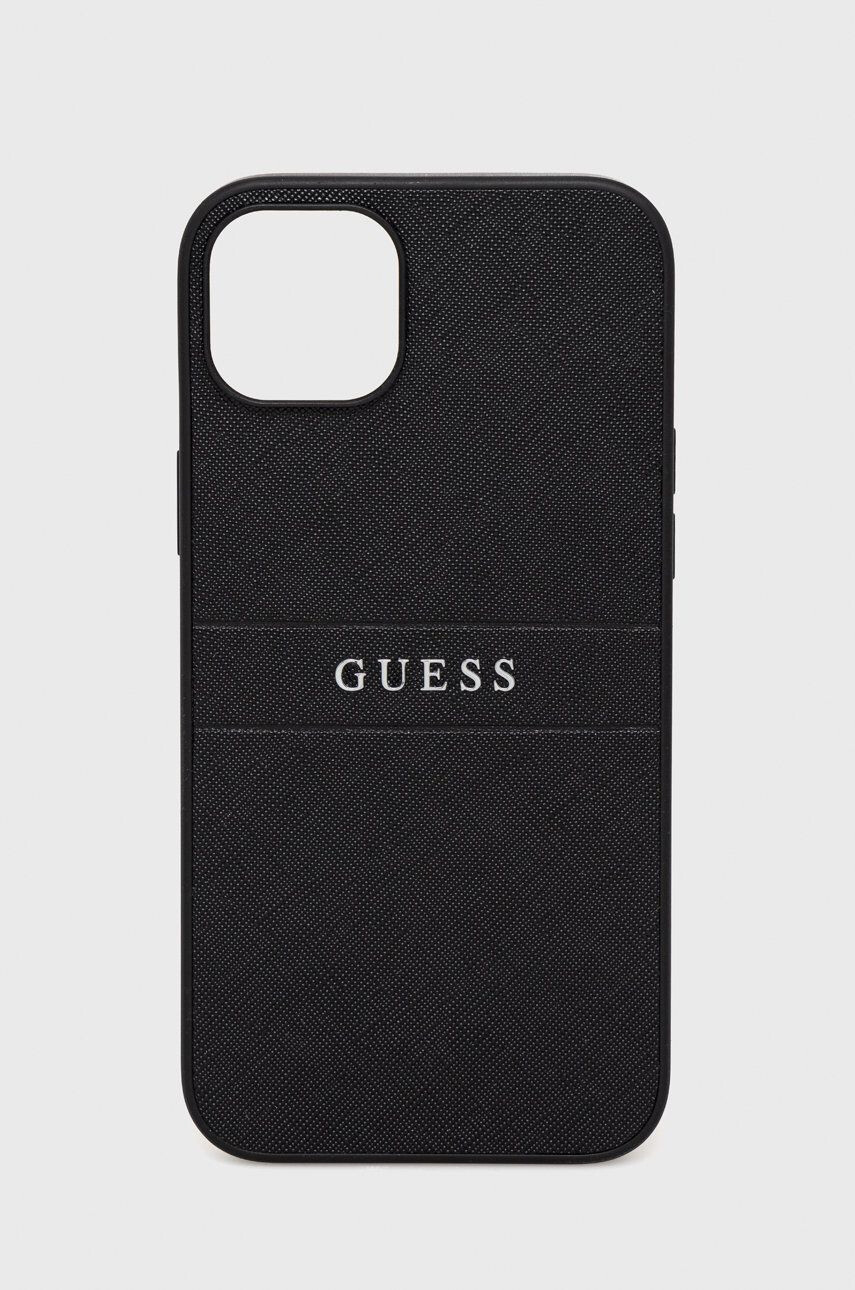 Guess Кейс за телефон Iphone 14 Plus 67" в черно - Pepit.bg