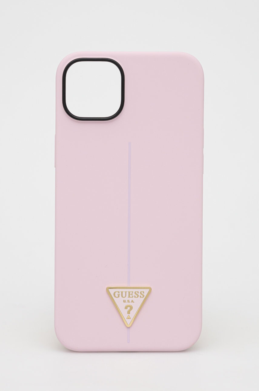 Guess Кейс за телефон Iphone 14 Plus 67" в лилаво - Pepit.bg