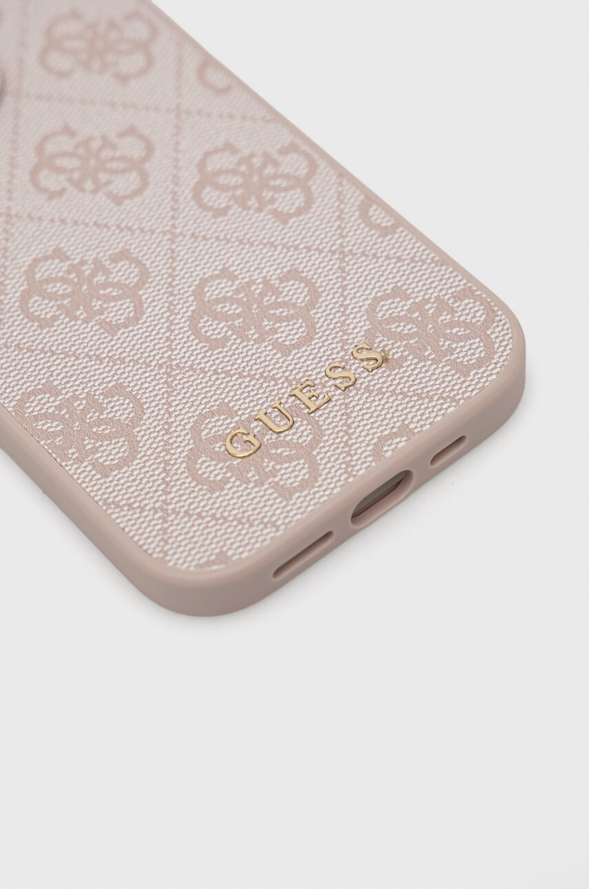 Guess Кейс за телефон Iphone 14 Pro 61" в розово - Pepit.bg