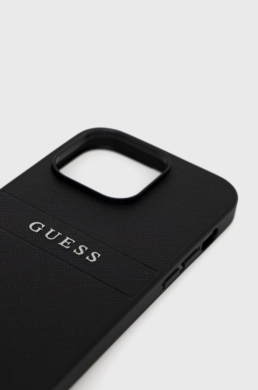 Guess Кейс за телефон Iphone 14 Pro 61" в черно - Pepit.bg