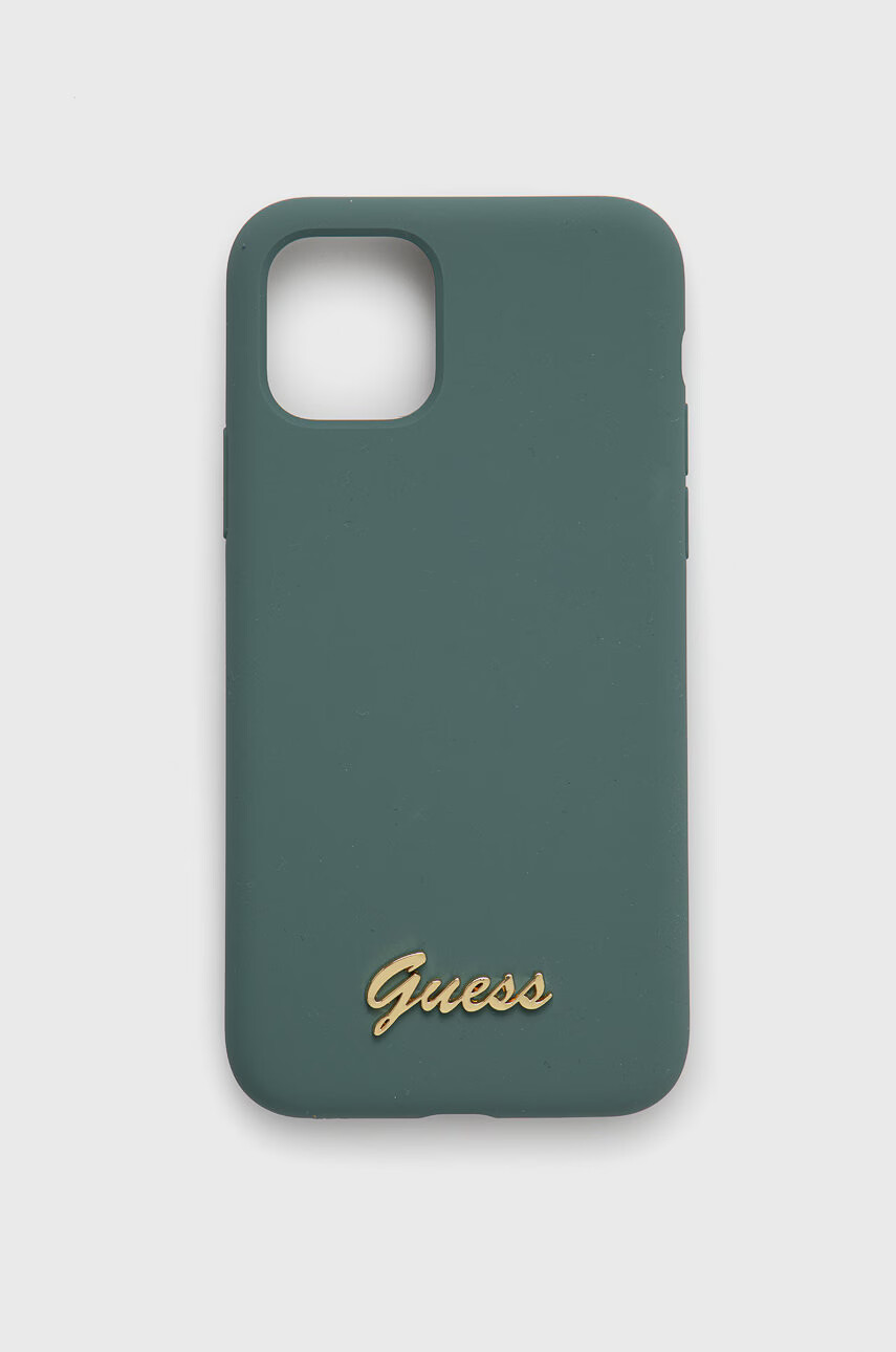 Guess Кейс за телефон за iPhone 11 Pro в зелено - Pepit.bg