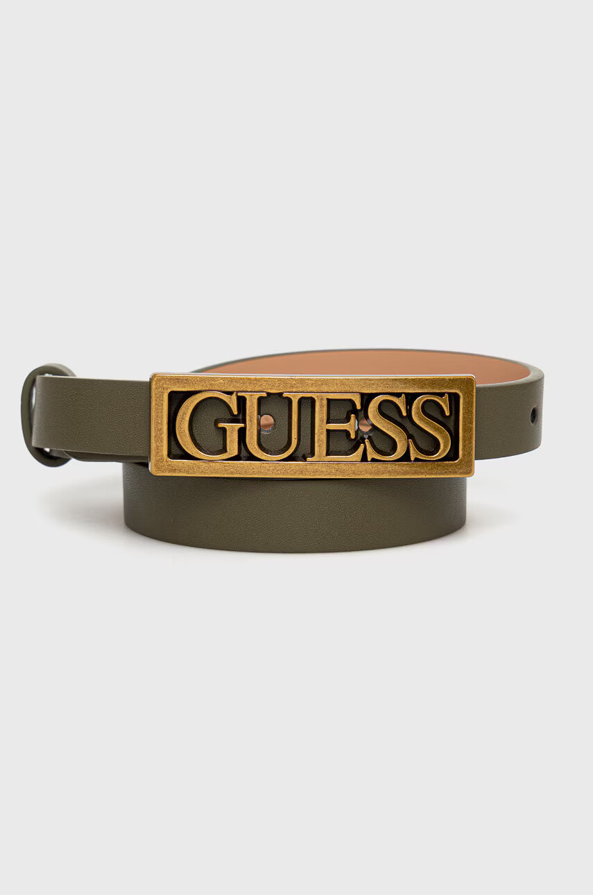 Guess Колан дамски в бежово - Pepit.bg