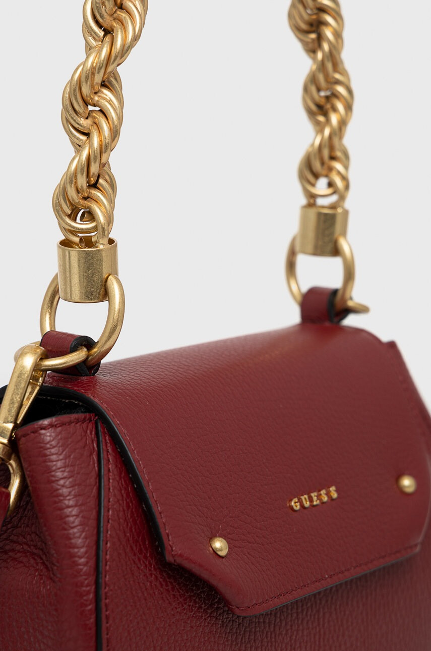 Guess Кожена чанта - Pepit.bg