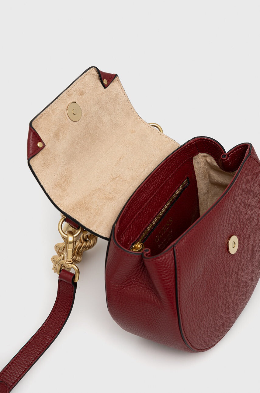 Guess Кожена чанта - Pepit.bg