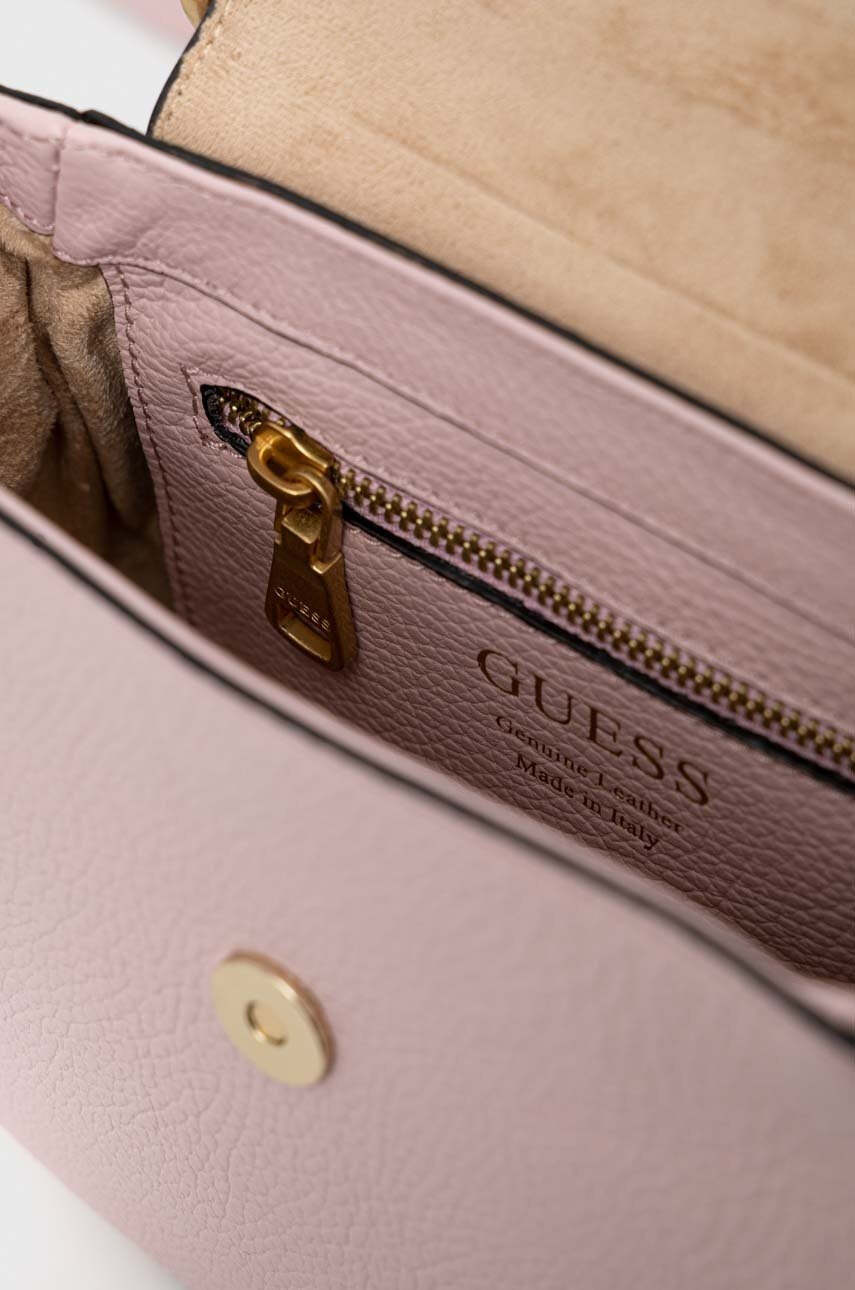 Guess Кожена чанта - Pepit.bg