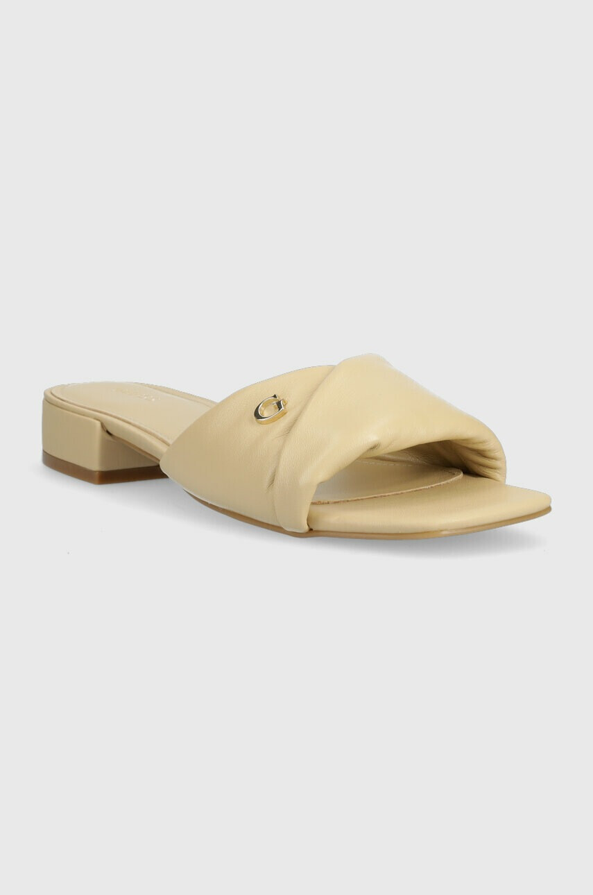 Guess Кожени чехли ALBERT в бежово FL6ABR LEA03 - Pepit.bg