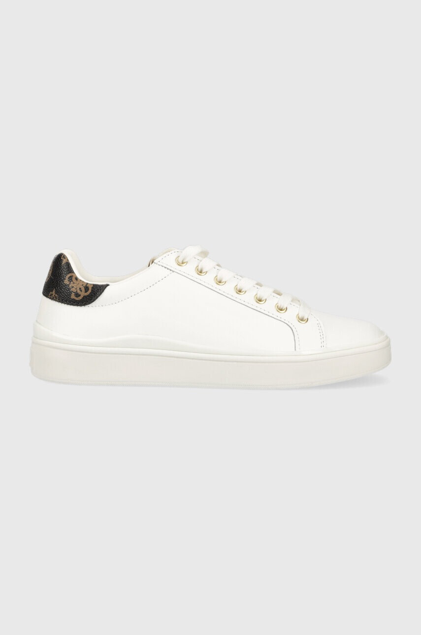Guess Кожени маратонки FL7BNN LEA12 в бяло BONNY - Pepit.bg