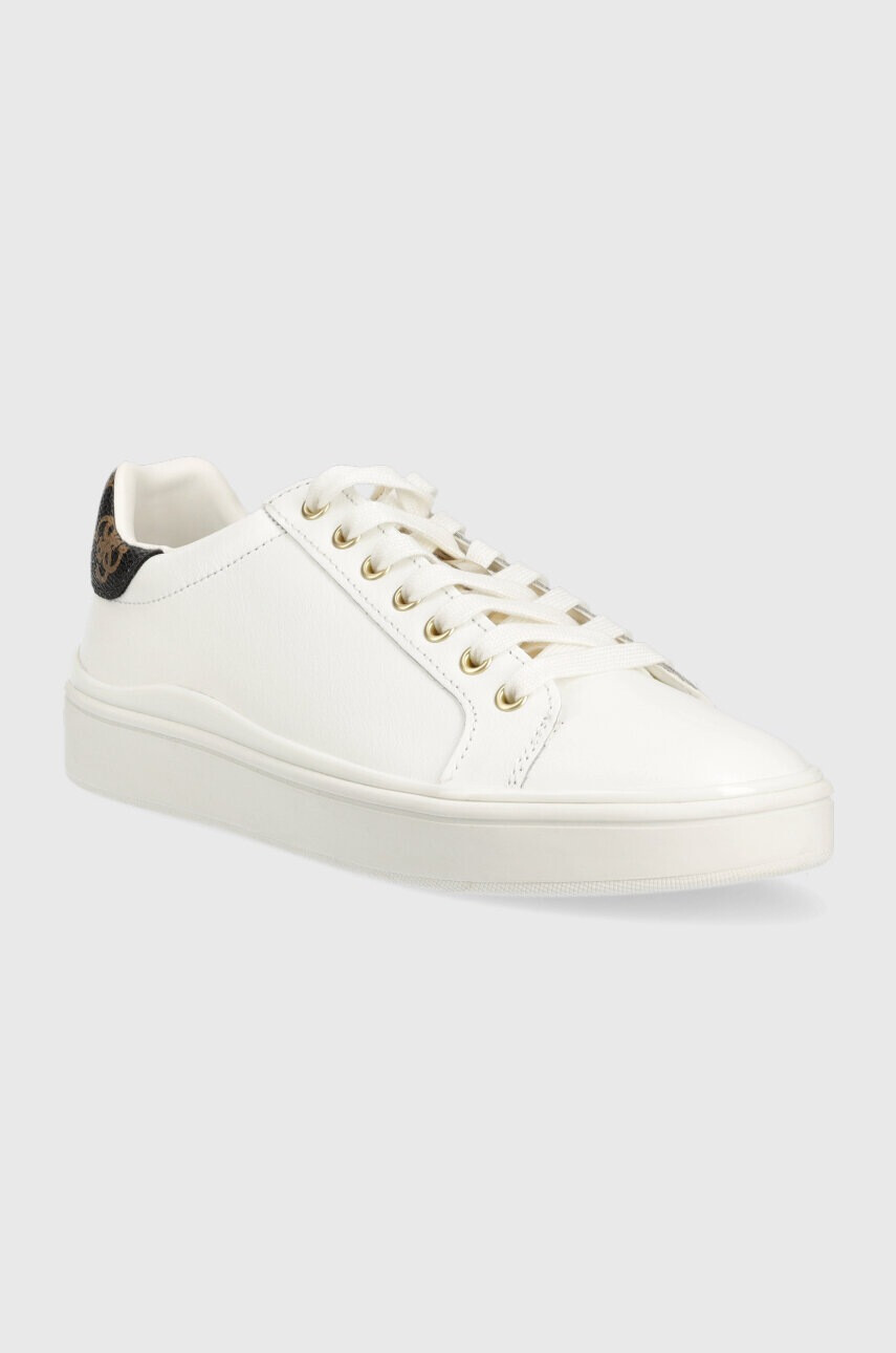 Guess Кожени маратонки FL7BNN LEA12 в бяло BONNY - Pepit.bg