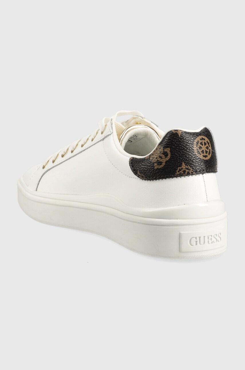 Guess Кожени маратонки FL7BNN LEA12 в бяло BONNY - Pepit.bg