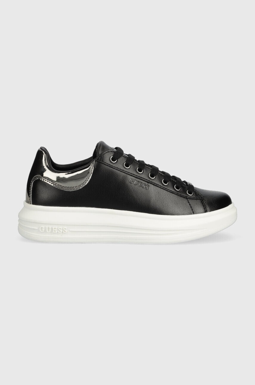 Guess Кожени маратонки FL7VIB LEA12 в черно VIBO - Pepit.bg