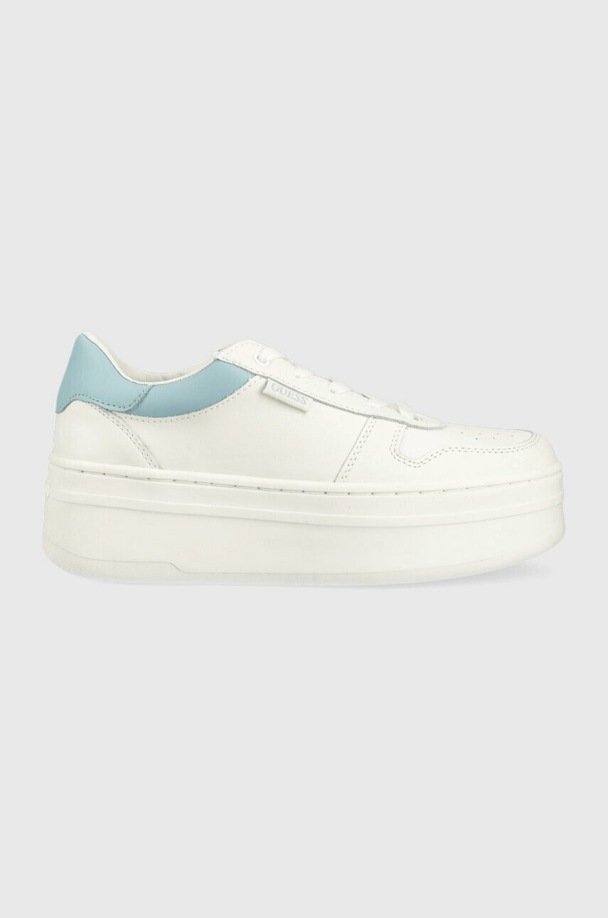 Guess Кожени маратонки LIFET в бяло FL6LIF LEA12 - Pepit.bg