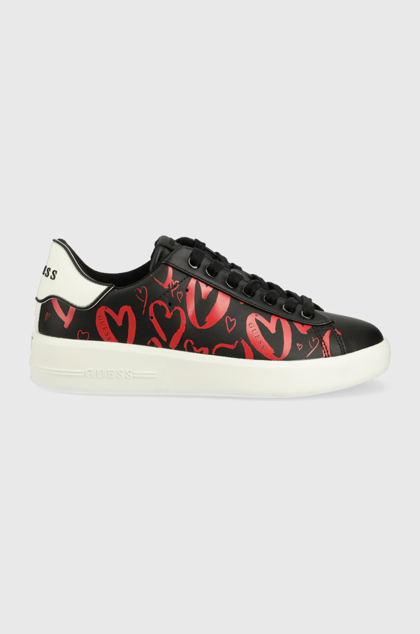 Guess Кожени маратонки Rockie - Pepit.bg