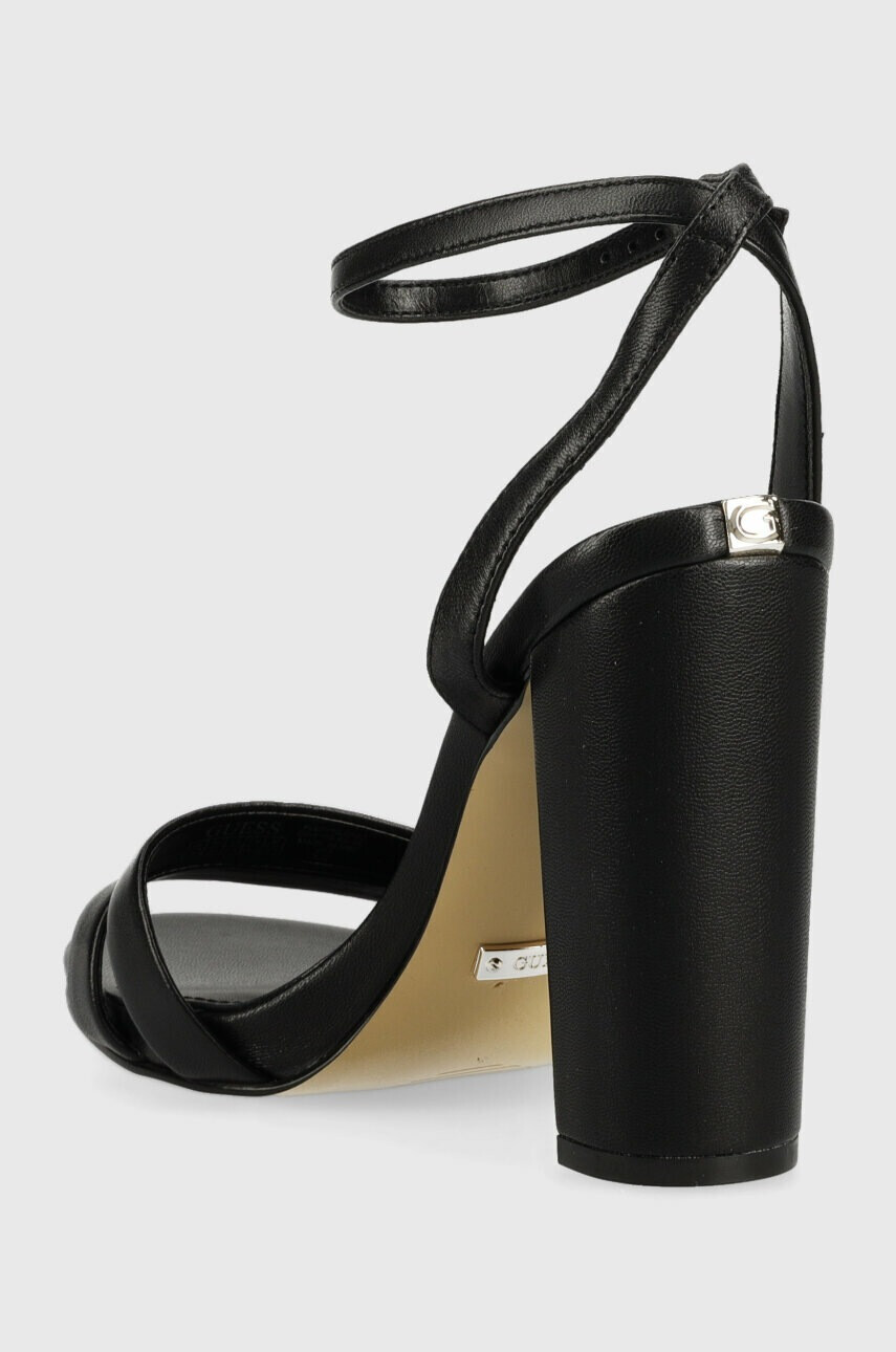 Guess Кожени сандали FYNLEE в черно FL6FYN LEA03 - Pepit.bg