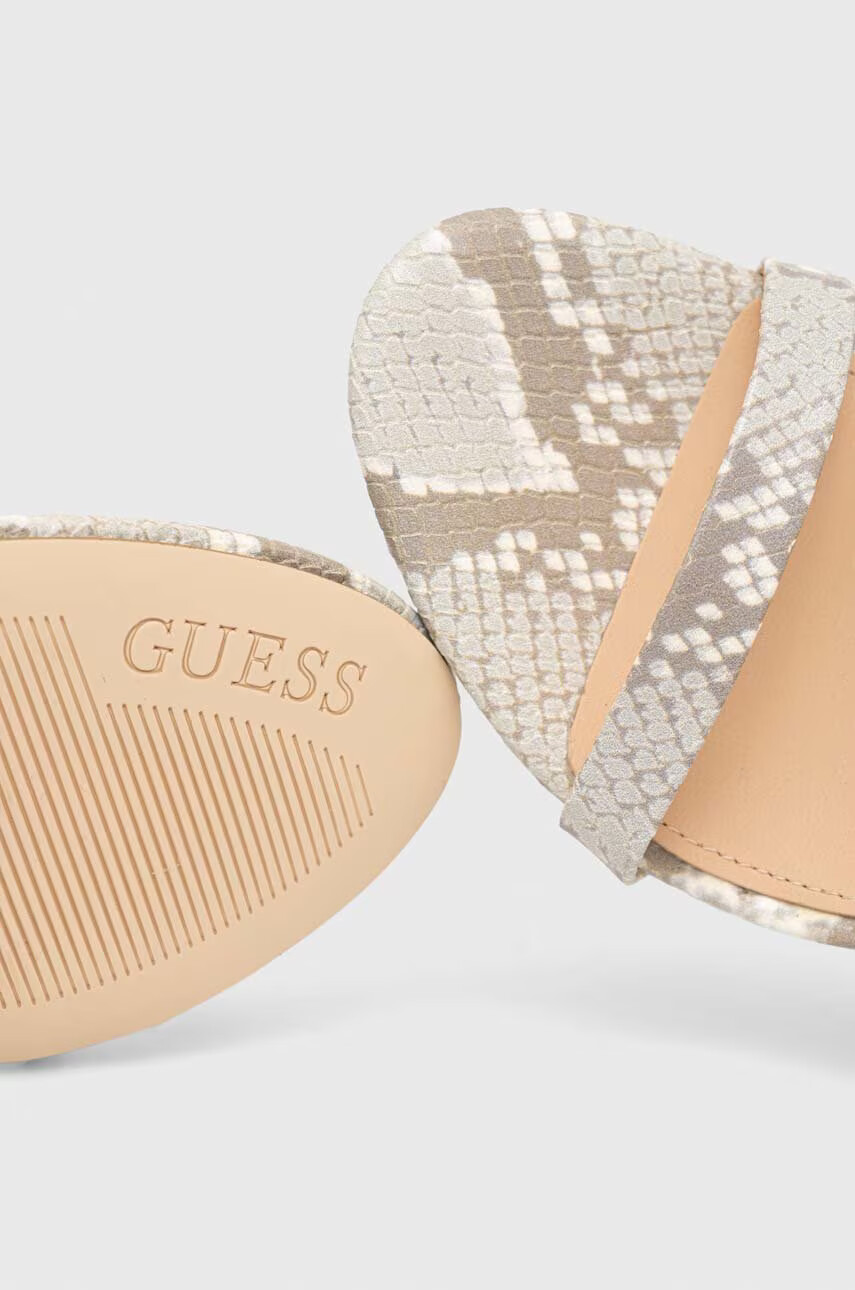 Guess Кожени сандали Kadera в бежово FL5KAD LEP03 CREAM - Pepit.bg