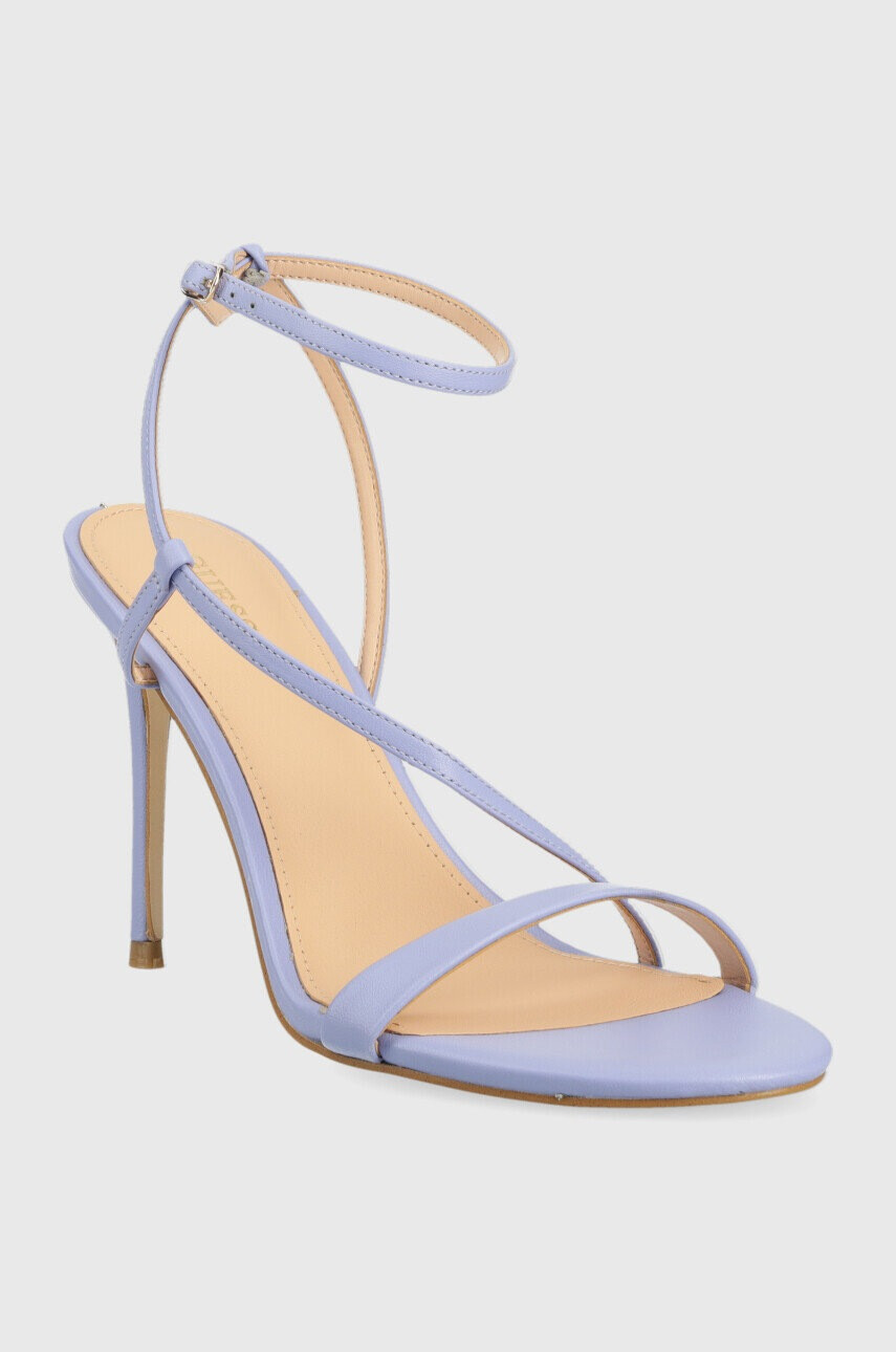 Guess Кожени сандали Kadera в лилаво FL5KAD LEA03 VIOLE - Pepit.bg