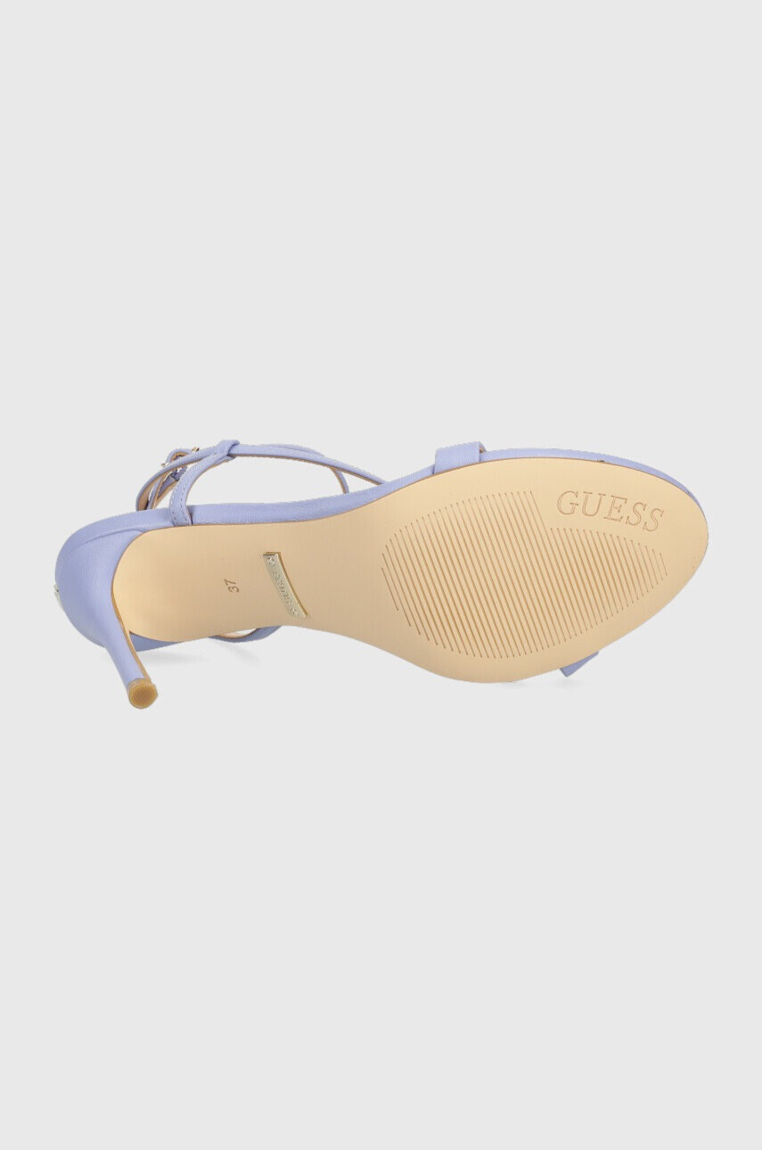Guess Кожени сандали Kadera в лилаво FL5KAD LEA03 VIOLE - Pepit.bg