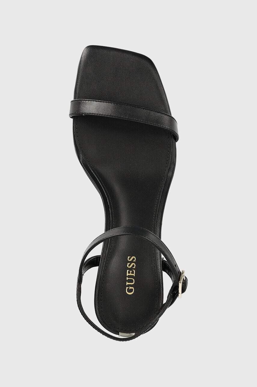 Guess Кожени сандали RIMIA2 в черно FL6R2M LEA03 - Pepit.bg