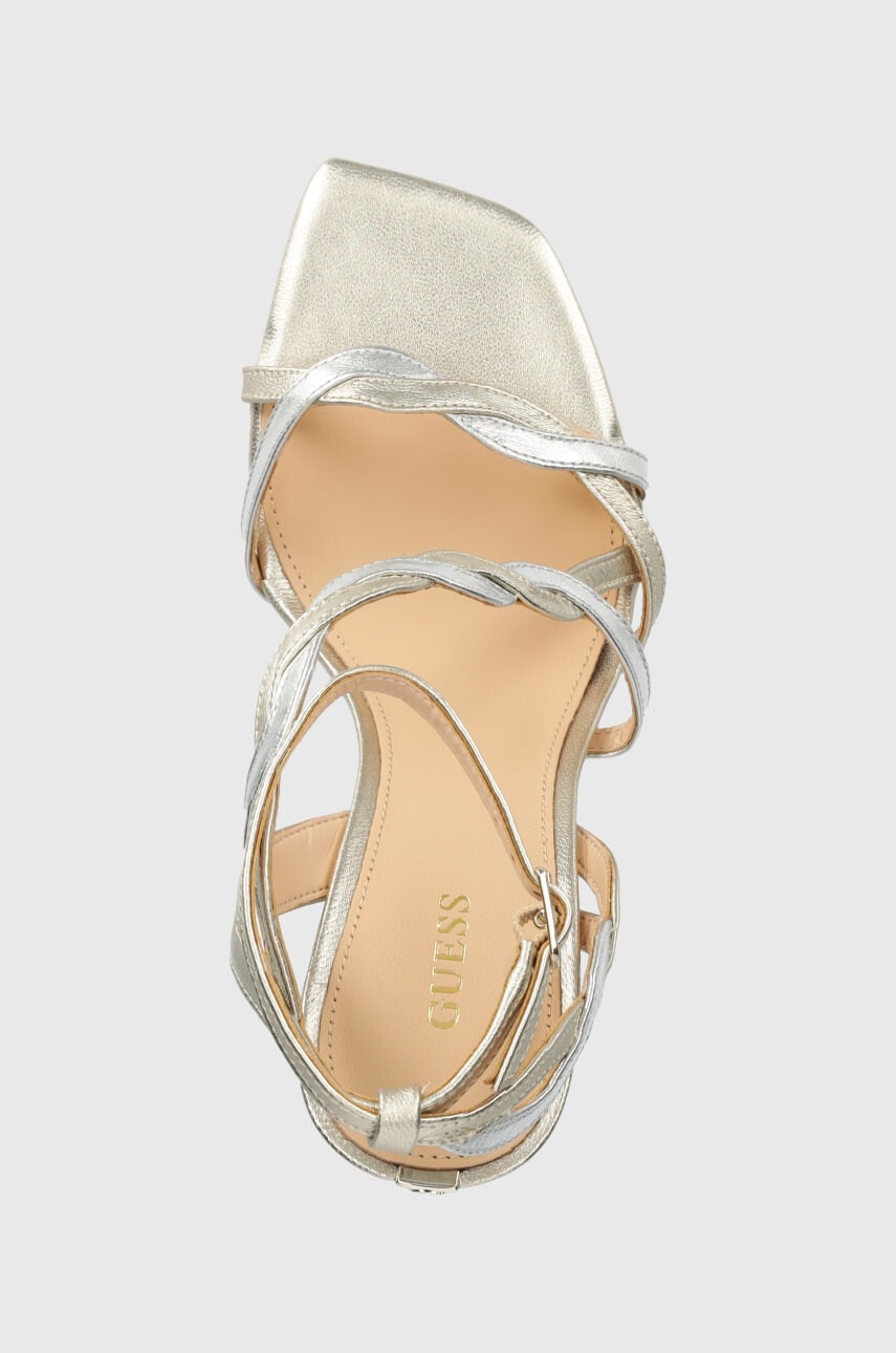 Guess Кожени сандали Syivia в златисто FL5SYV LEA03 GOLSI - Pepit.bg