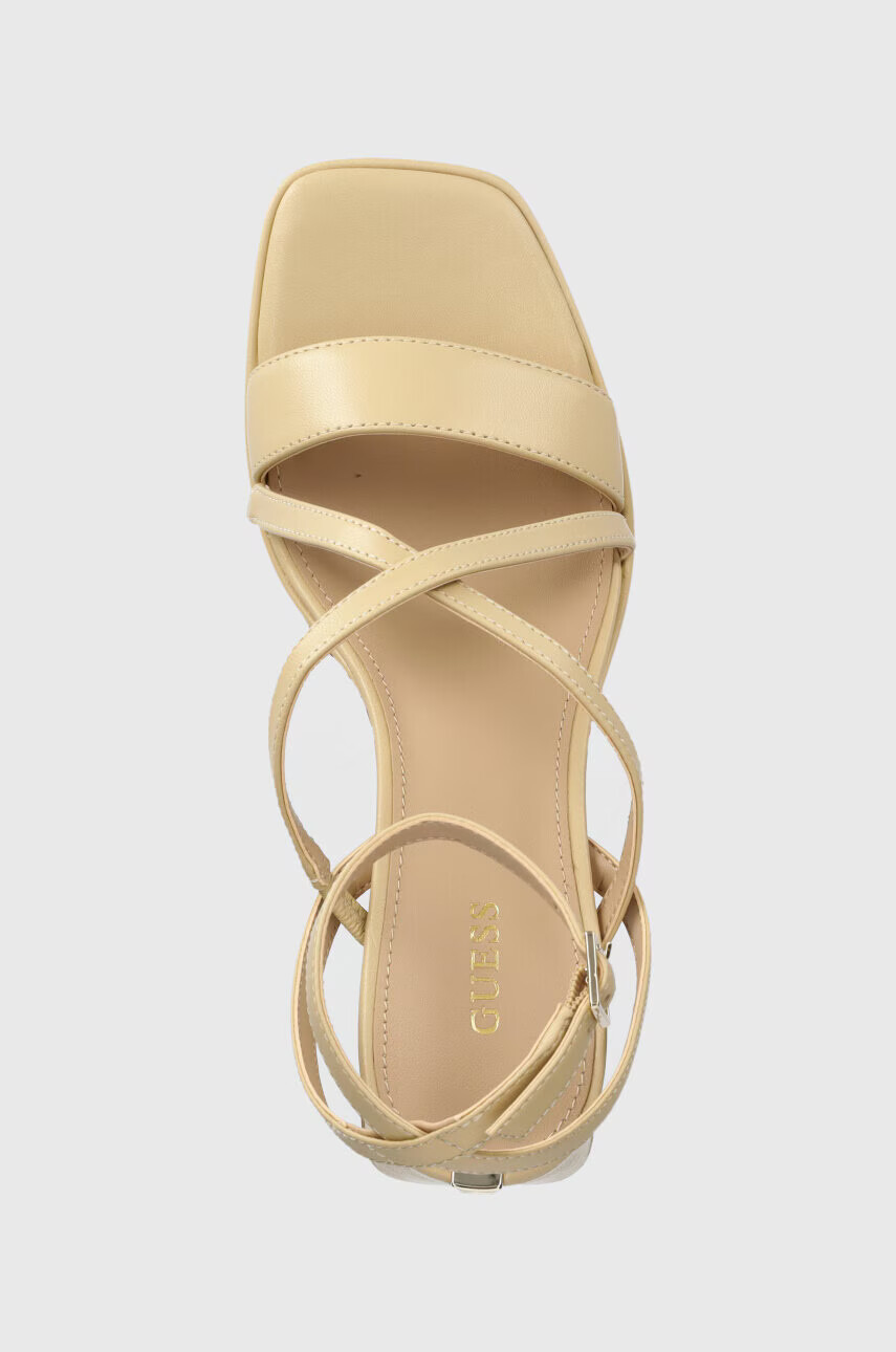 Guess Кожени сандали TILINE в бежово FL6TLI LEA03 - Pepit.bg