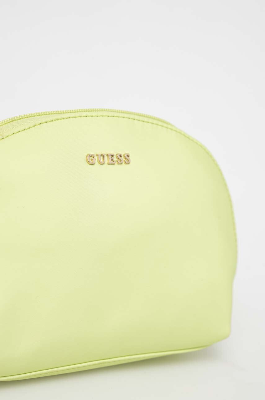 Guess Козметична чанта в жълто - Pepit.bg
