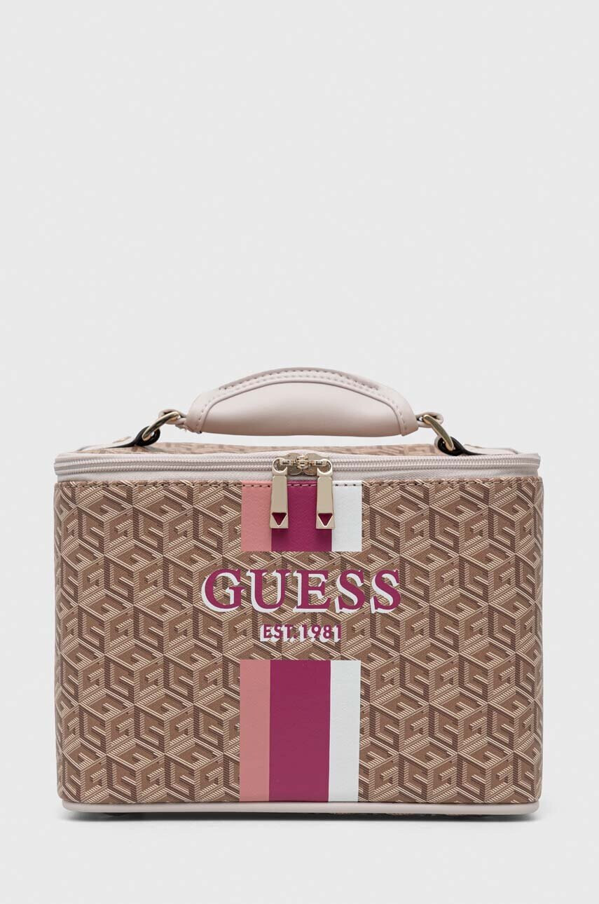Guess Козметична чанта в бежово - Pepit.bg