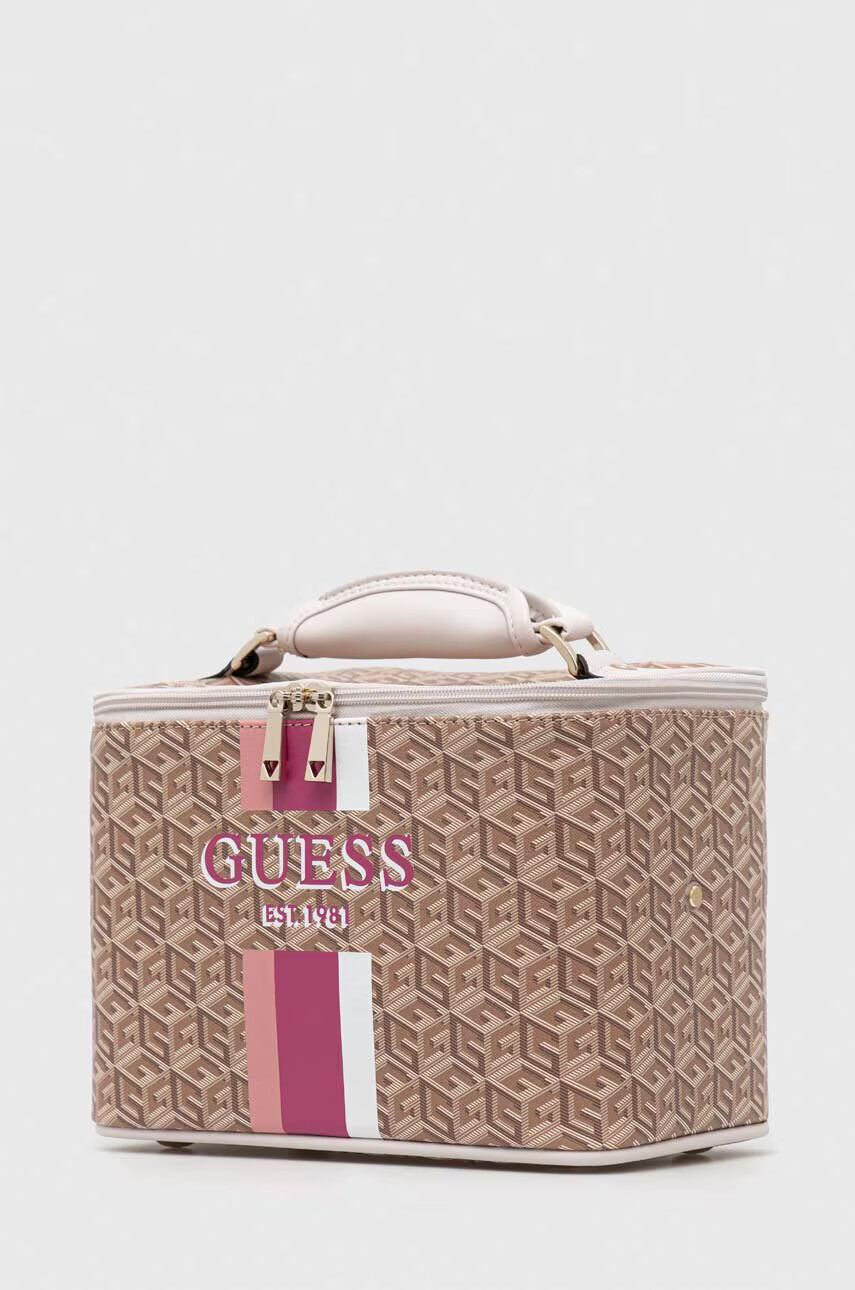 Guess Козметична чанта в бежово - Pepit.bg