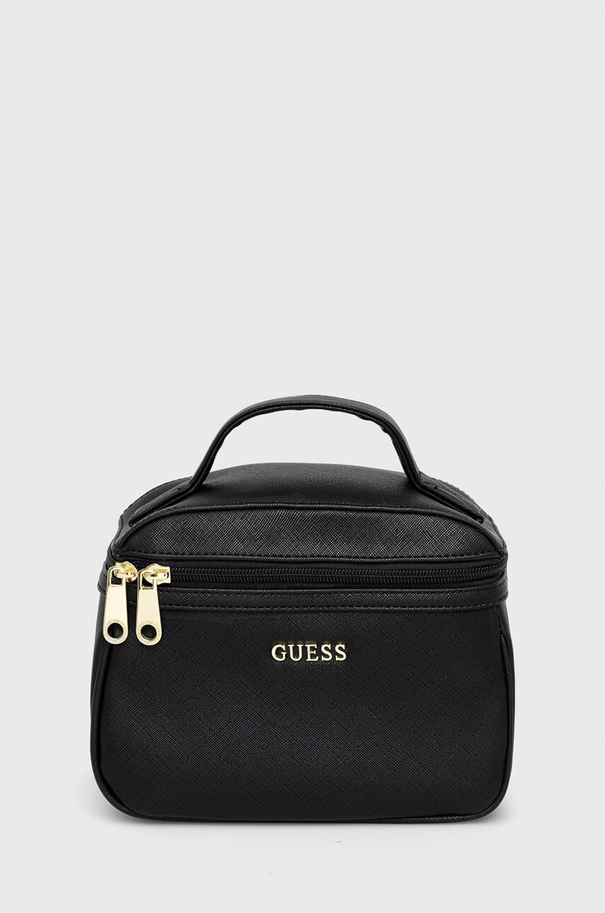 Guess Козметична чанта в черно - Pepit.bg