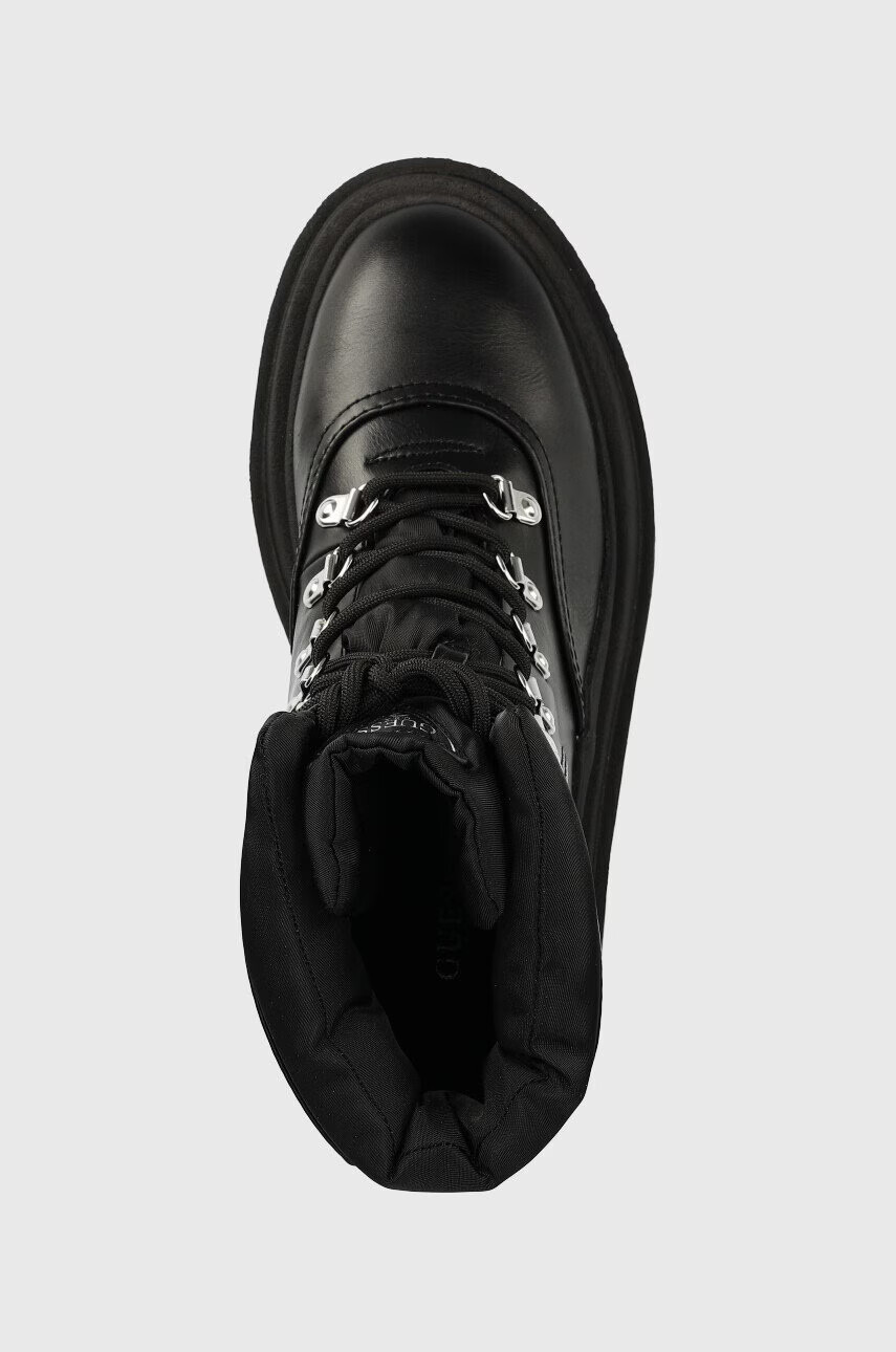 Guess Кубинки Vaney2 в черно с платформа - Pepit.bg