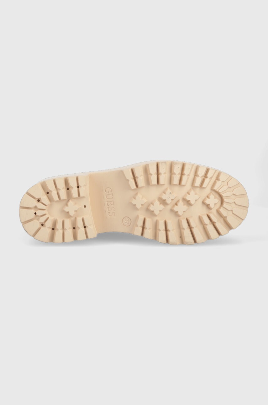 Guess Кубинки Folowe в бежово с платформа - Pepit.bg