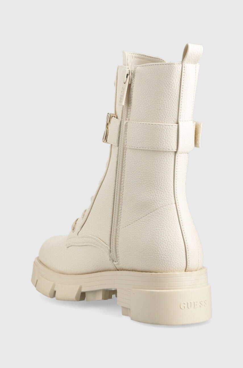 Guess Кубинки Madox в бежово с платформа FL8MDX ELE10 - Pepit.bg