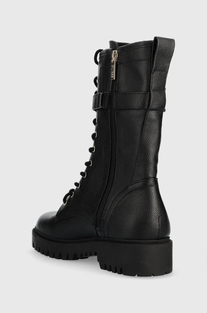 Guess Кубинки Oriss в черно с платформа - Pepit.bg