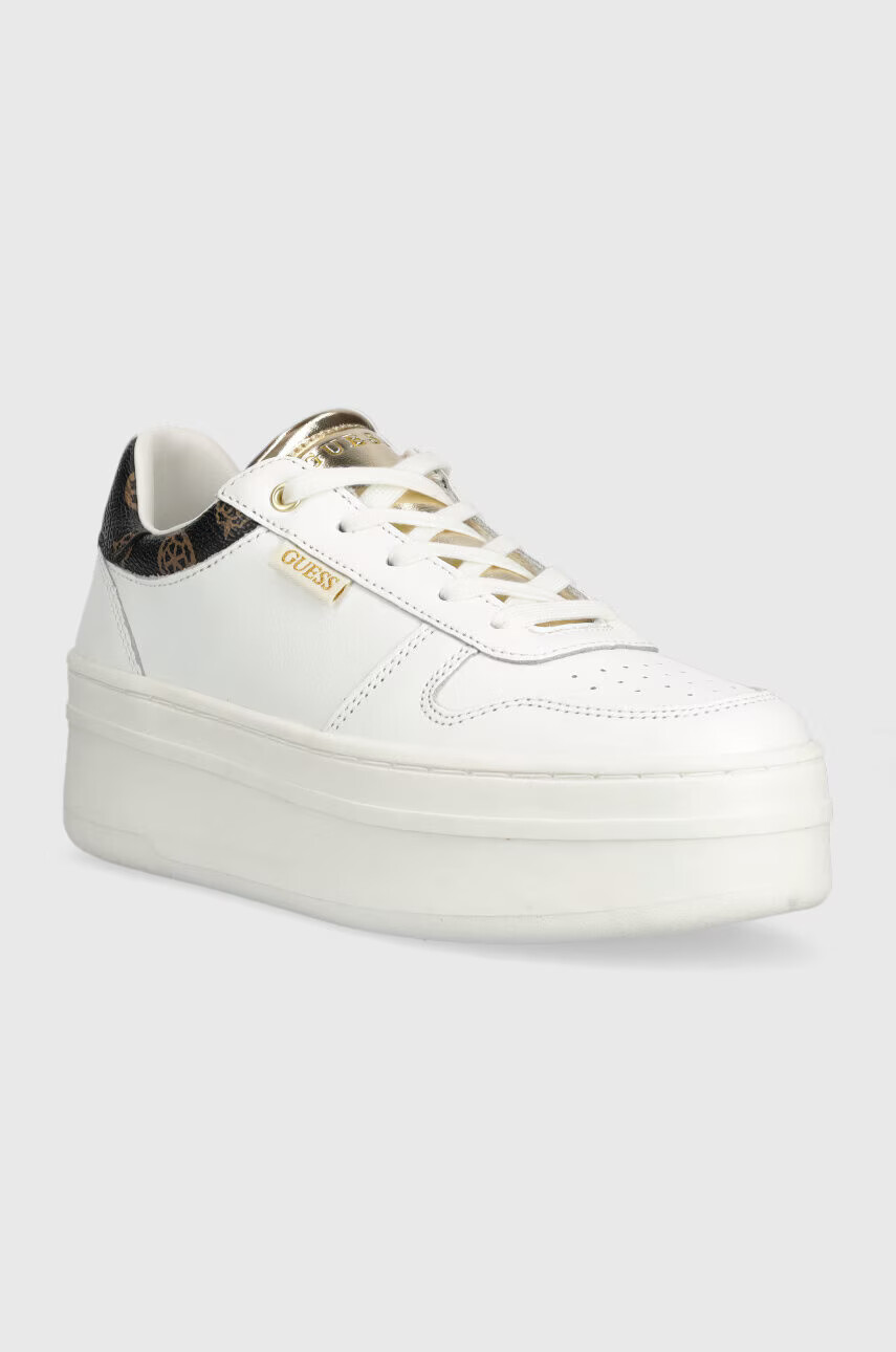 Guess Маратонки FL7LIF LEA12 в бяло LIFET - Pepit.bg