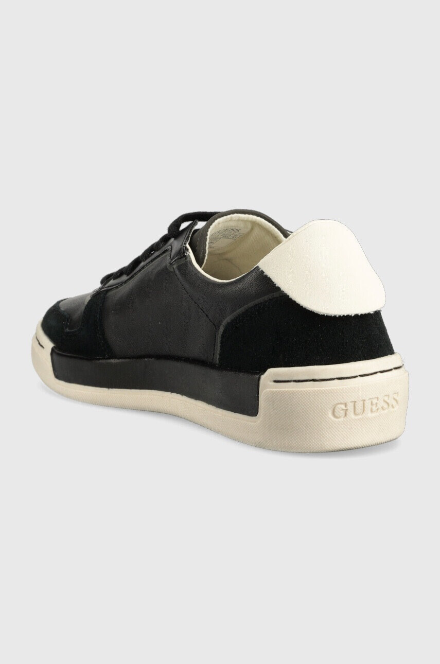 Guess Маратонки Strave Vintage в черно FM5STV LEA12 BLACK - Pepit.bg