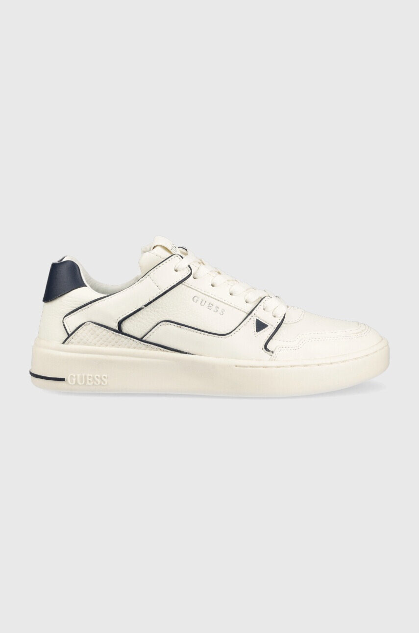 Guess Маратонки Verona Basket Low в бяло - Pepit.bg