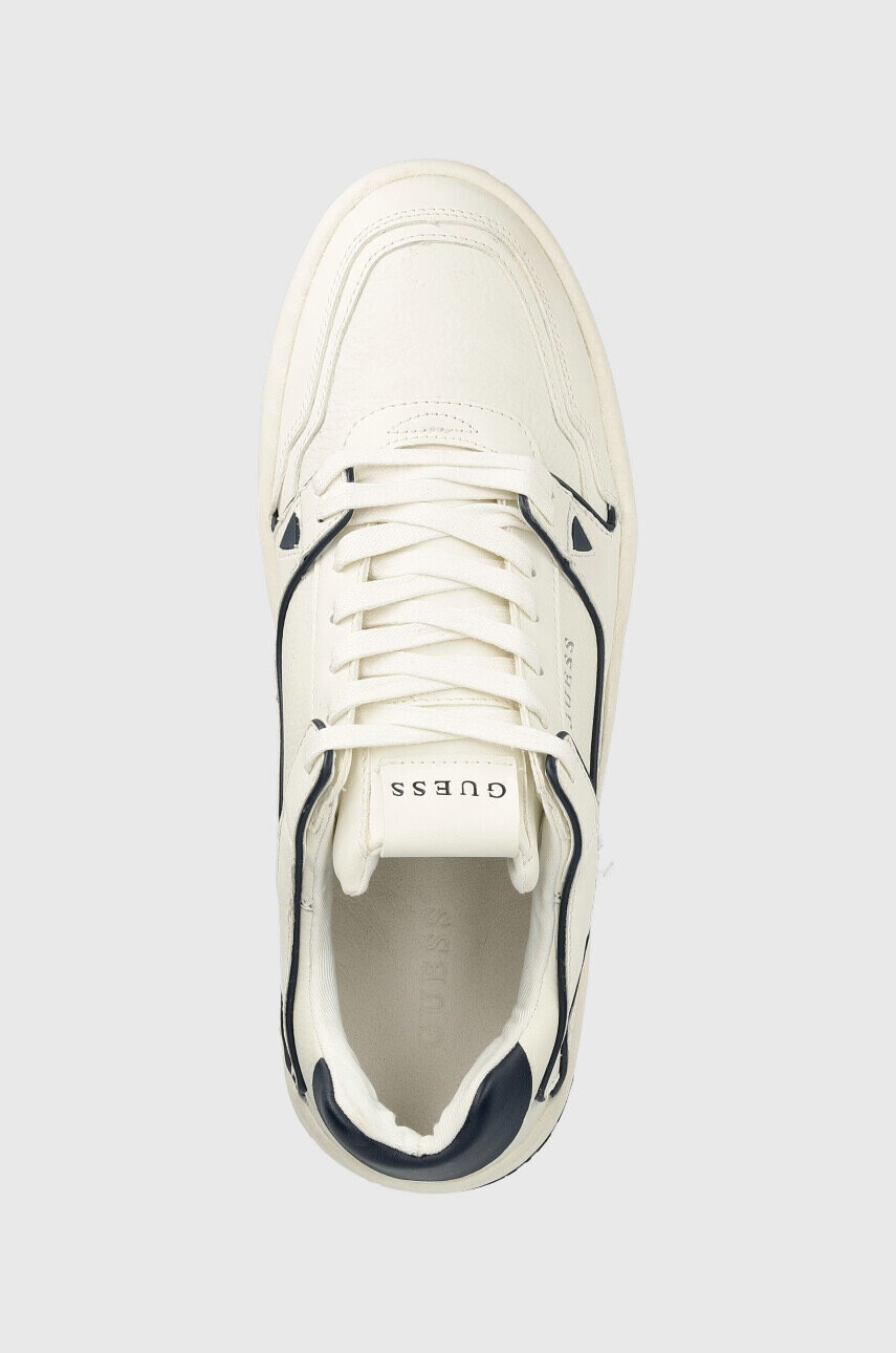 Guess Маратонки Verona Basket Low в бяло - Pepit.bg