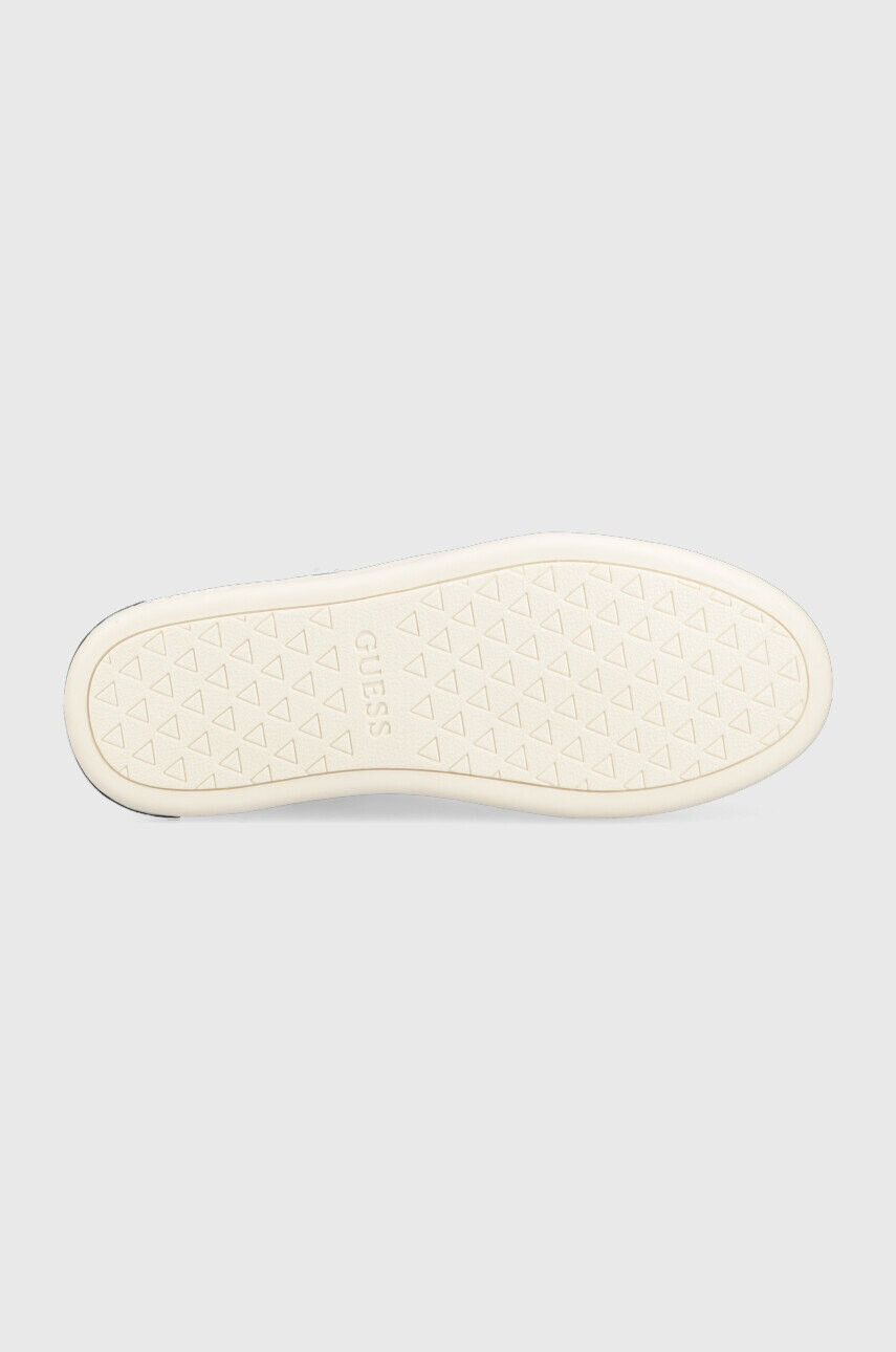 Guess Маратонки Verona Basket Low в бяло - Pepit.bg
