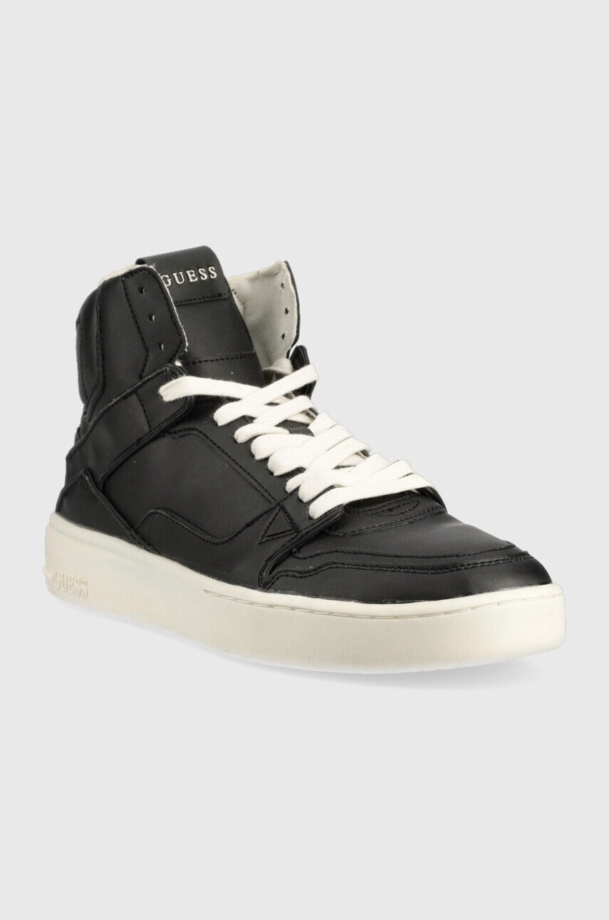 Guess Маратонки Verona Basket Mid Smart в черно - Pepit.bg